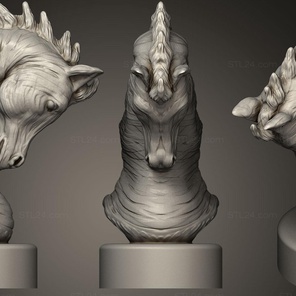 Бюсты лошадей